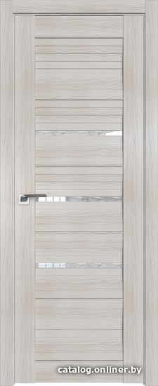 

Межкомнатная дверь ProfilDoors 18X 80x200 (эш вайт мелинга, стекло дождь белый)