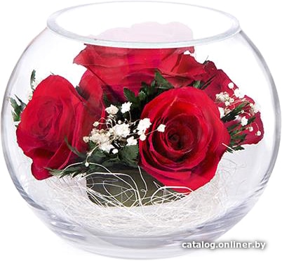

Цветы, букеты Natural Flower Products Композиция из красных роз IZY1