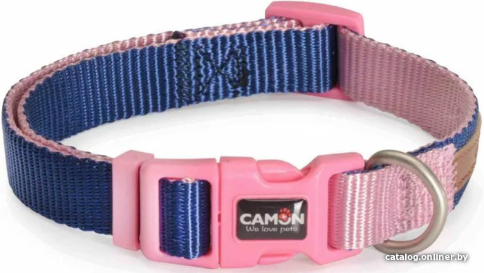 

Ошейник Camon DC119/C.01 (синий/розовый)