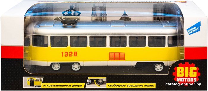 

Трамвай Big Motors Городской транспорт J0093-1