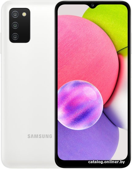 

Смартфон Samsung Galaxy A03s SM-A037F 4GB/64GB (белый)