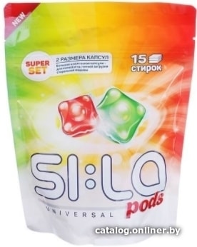 

Капсулы для стирки Sila Pods Superset (15 шт)