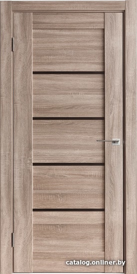 

Межкомнатная дверь IstokDoors Горизонталь-1 ДЧ 60x200 (спил седой/стекло бронза)