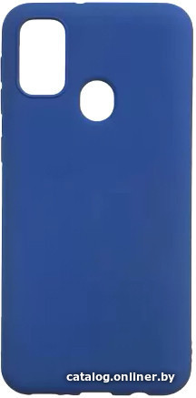 

Чехол для телефона Case Matte для Galaxy M21 (синий)