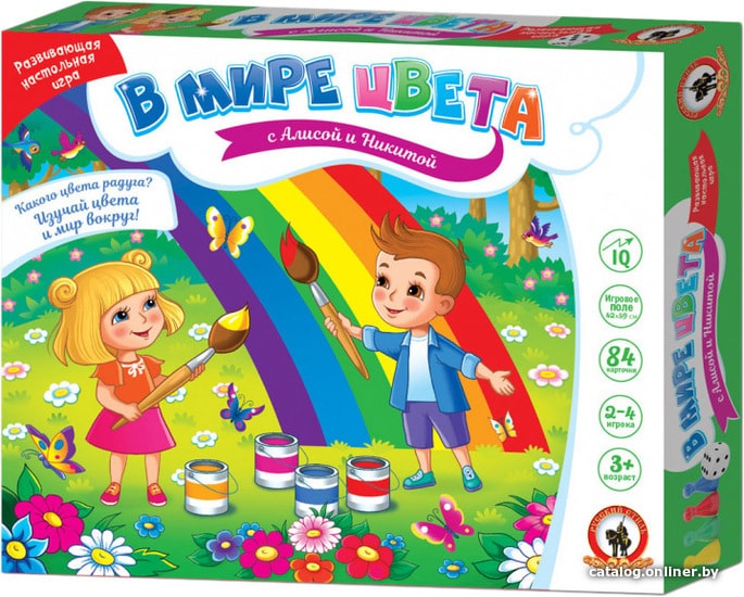 

Развивающая игра Русский стиль В мире цвета с Алисой и Никитой 03441