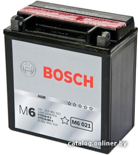

Мотоциклетный аккумулятор Bosch M6 YTX16-4/YTX16-BS 514 902 022 (14 А·ч)