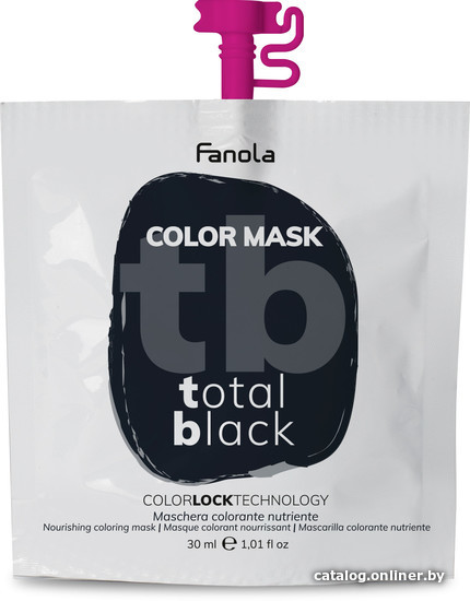

Тонирующая маска Fanola Color Mask глубокий черный 30 мл