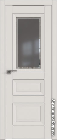 

Межкомнатная дверь ProfilDoors 2.94U 70x200 (дарквайт, стекло square графит)