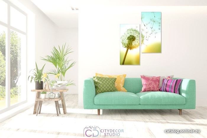 

Модульная картина Citydecor Цветы/Растения 4.10 100x77 см