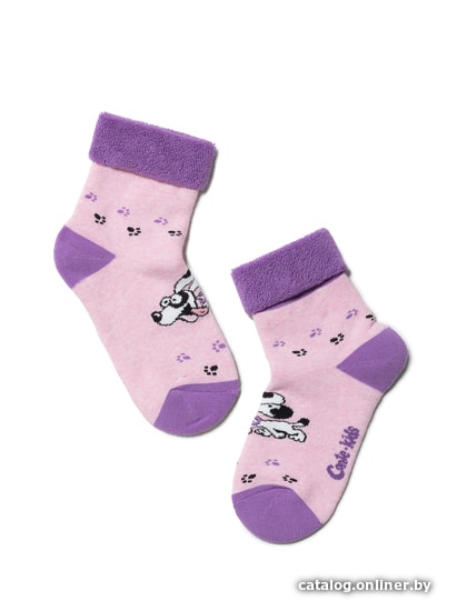 

Носки Conte-kids Sof-Tiki с отворотом 6С-19СП (р. 18, светло-розовый 223)