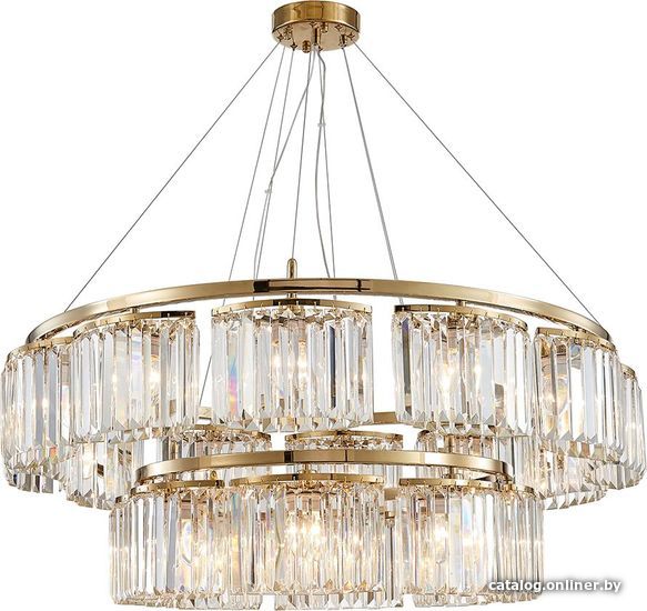 

Подвесная люстра Newport 4358+12/S gold