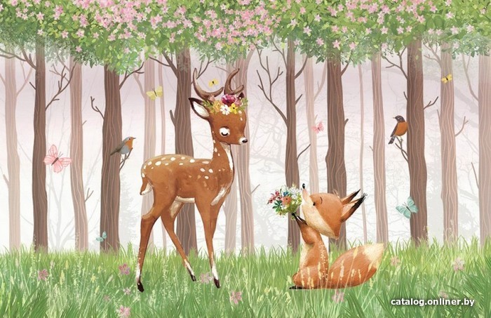 

Фотообои Citydecor Magic Forest 1 с защитным покрытием 400x260