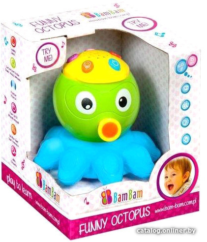 

Развивающая игрушка Bam Bam Осьминог 359913
