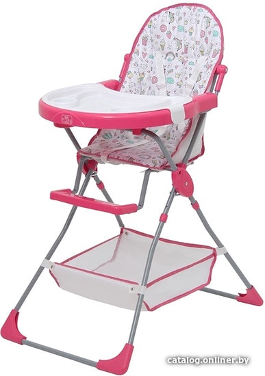 

Высокий стульчик Polini Kids Disney Baby 252 (Единорог Сладости, розовый)