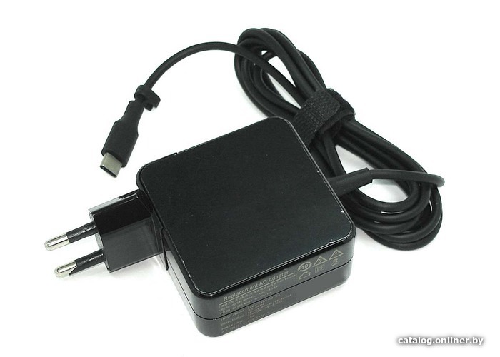

Сетевое зарядное RageX Asus 5В, 9В, 15В, 3A, 20В, 2.25A (Type-C) 45Вт, SA10E75811, 00HM633
