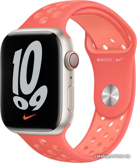 

Ремешок Apple Nike 45 мм (волшебная искра/нежная заря, S/M и M/L) ML8A3