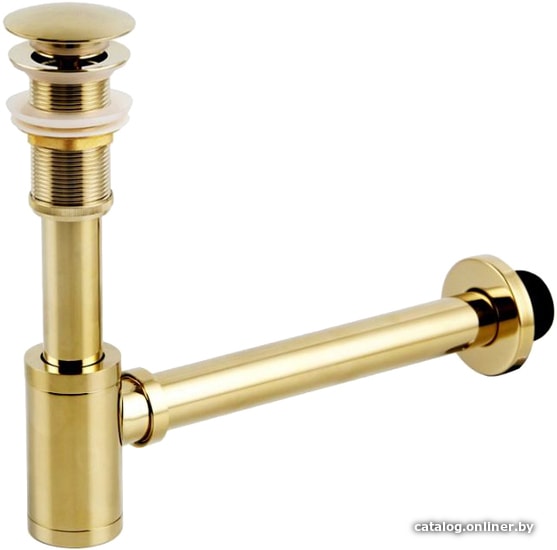 

Сифон Pea Gold с клапаном Klik-Klak (без отверстия для перелива)