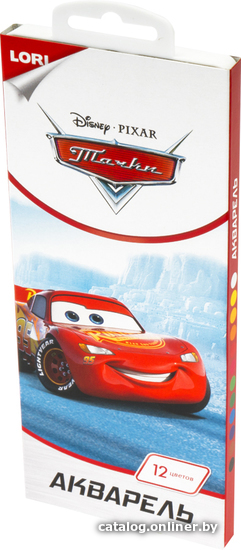 

Акварельные краски Lori Disney Тачки Алд-004 (12 цветов)