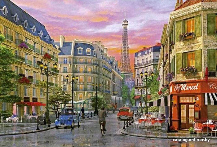 

Картина по номерам PaintBoy Улицы Парижа GX4653