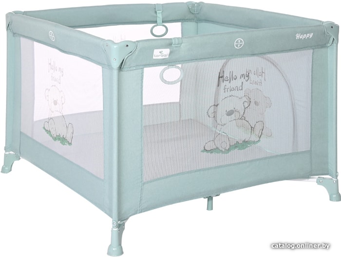 

Игровой манеж Lorelli Game Zone Happy (blue surf teddy)