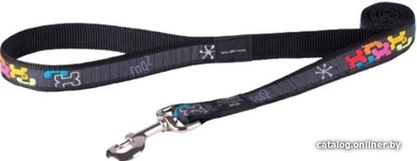 

Поводок Rogz RHL04CL (Bone Black)