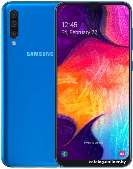 

Смартфон Samsung Galaxy A50 4GB/128GB (синий)