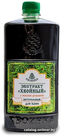 

Хвоинка Экстракт Хвойный для ванн с маслом ромашки 1000 мл