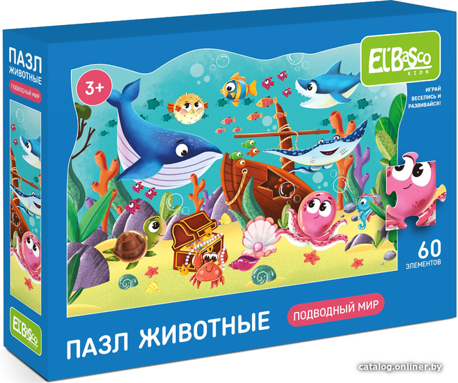 

Мозаика/пазл El'Basco Toys Подводный мир ET01-018