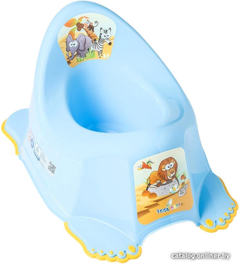 

Детский горшок Tega Сафари PO-045-126 (синий)