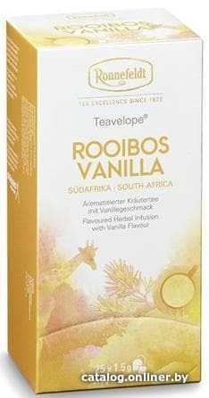 

Травяной чай Ronnefeldt Rooibush Vanilla 25 шт