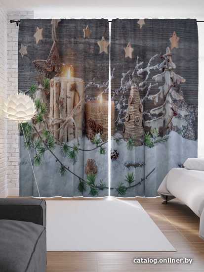 

Комплект штор JoyArty Зимние украшения 1.45x2.65 м p_21446_145x265 (2 шт)