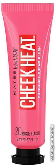 

Жидкие румяна Maybelline Cheek Heat (20 Розовый) 10 мл