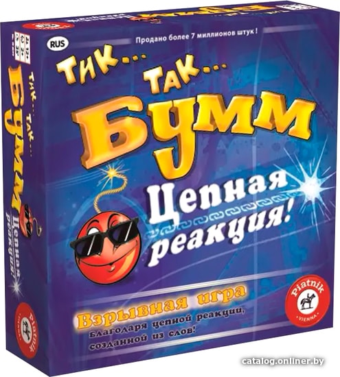 

Настольная игра Piatnik Тик Так Бумм. Цепная реакция