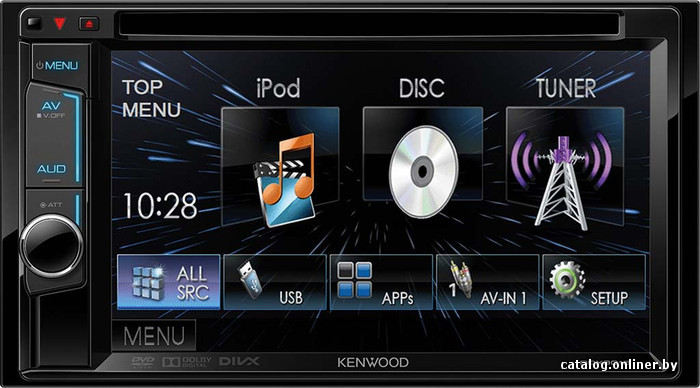 

СD/DVD-магнитола Kenwood DDX3015