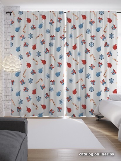 

Комплект штор JoyArty Векторные подарки 1.45x2.65 м p_52594_145x265 (2 шт)