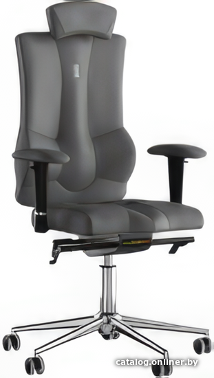 

Кресло Kulik System Elegance (экокожа, серый с подголовником)