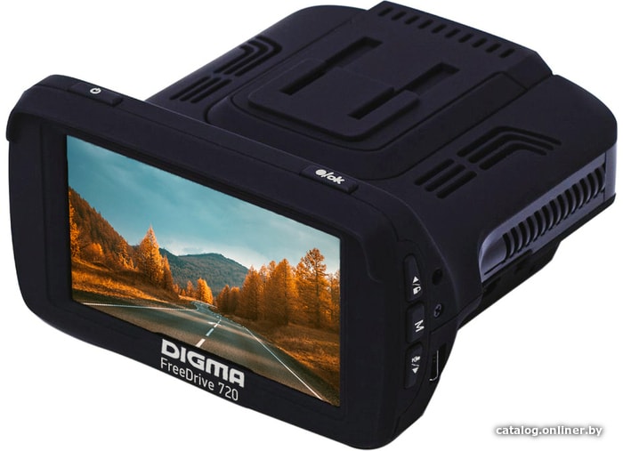 

Видеорегистратор-радар детектор-GPS информатор (3в1) Digma Freedrive 720 GPS