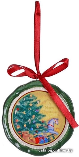 

Елочная игрушка Albero Di Natale 8 см 32191-2