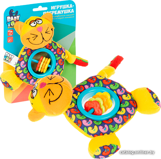

Погремушка Bondibon Baby You. Кот ВВ1300-КОТ