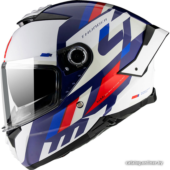 

Мотошлем MT Helmets Thunder 4 SV Ergo C7 (S, глянцевый синий)