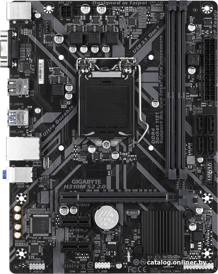 

Материнская плата Gigabyte H310M S2 2.0 (rev. 1.0)