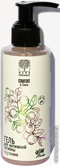 

Nano Organic Гель для интимной гигиены БРУСНИКА Comfort and care 150 мл