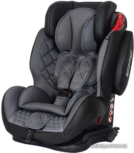 

Детское автокресло Baby Prestige Triumph SPS Isofix (серый)