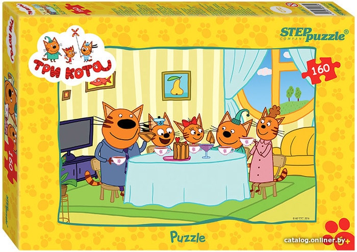 

Пазл Step Puzzle Три кота 94060 (160 эл)