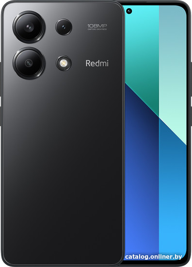 Xiaomi Redmi Note 13 8GB/256GB с NFC международная версия (полуночный  черный) смартфон купить в Пинске