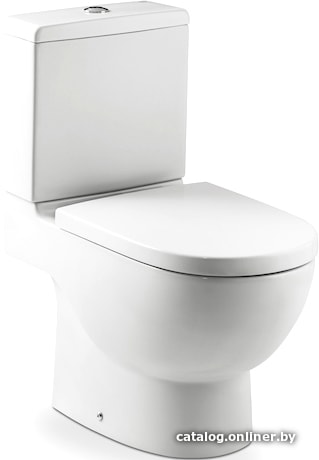 

Унитаз Roca Meridian с бачком и крышкой 342247000+341240000+8012A0004