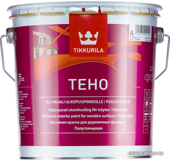 

Краска Tikkurila Teho 9 л (базис C)