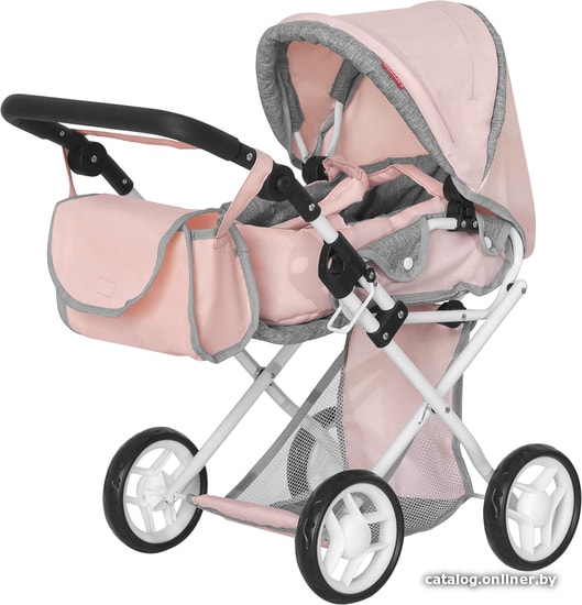 

Коляска для кукол Carrello Unico 9346 (розовый)