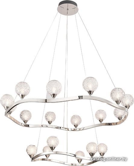 

Подвесная люстра Newport 3818/S nickel