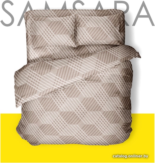 

Постельное белье Samsara Cappuccino Сат220-16 215x220 (евро)